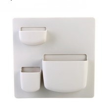 Laden Sie das Bild in den Galerie-Viewer, Light gray wall storage grid style B
