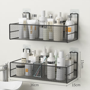 MessFree® Iron Bathroom Shelf