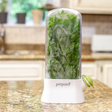 Load image into Gallery viewer, Herb saver on a marble counter
