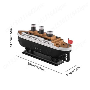 Ship-shaped essential oil diffuser for home and office