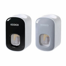 Laden Sie das Bild in den Galerie-Viewer, Black and grey automatic toothpaste dispensers
