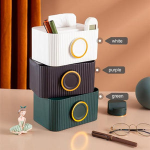 Luxury Multifunction Tissue Box