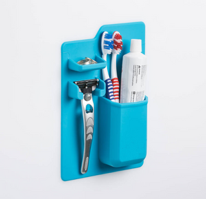 Multi-Functional Silicone Toothbrush Holder