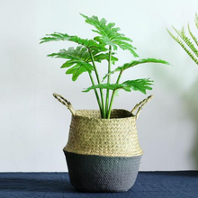 Load image into Gallery viewer, Wicker Foldable Planter Basket
