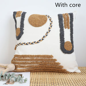 SAND Geometric Pillow Cover