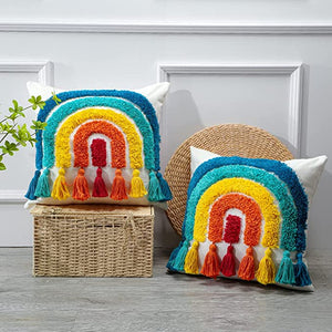 Rainbow Pillow Cover