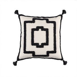 B&W Pillow Cover