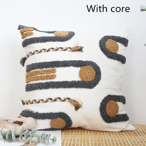 SAND Geometric Pillow Cover