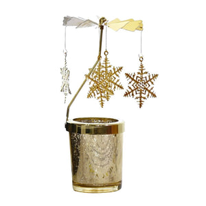 Winter Magic Candle Holder