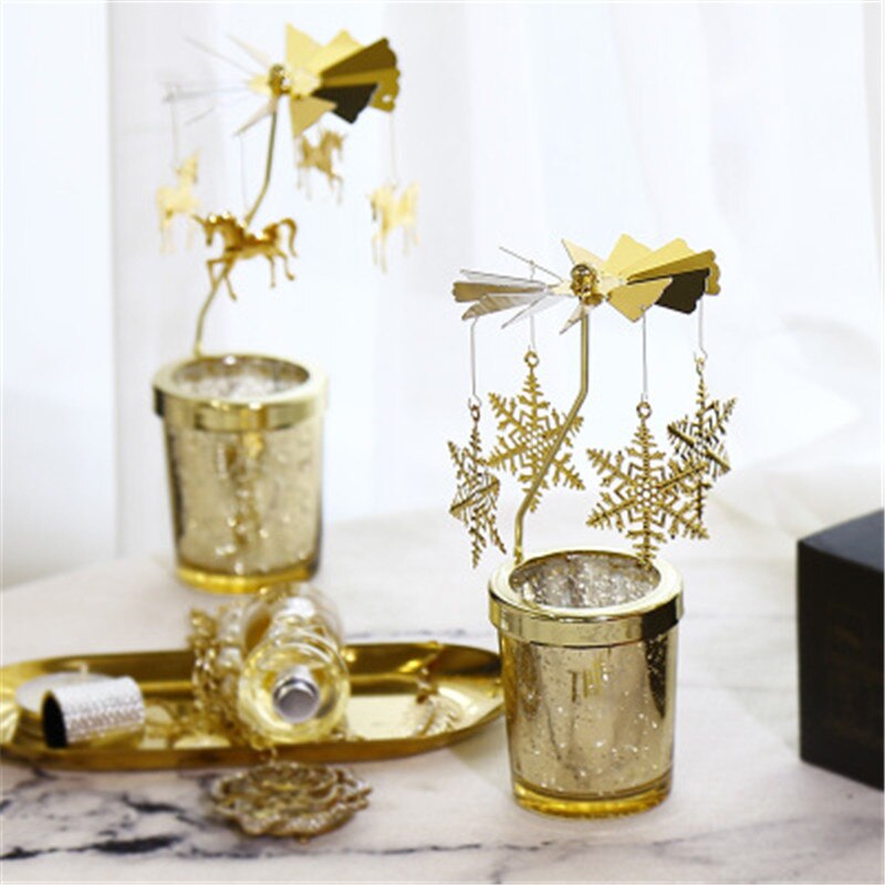 Winter Magic Candle Holder