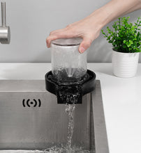 Load image into Gallery viewer, Automatic cup washer for fast glass cleaning at the sink
