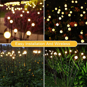 Solar Fireflies Swing Light