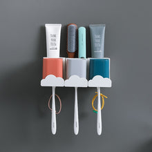 Laden Sie das Bild in den Galerie-Viewer, Cloud toothbrush holder with three cups
