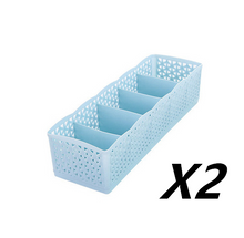 Load image into Gallery viewer, 5 Cells Plastic Stackable Organizer
