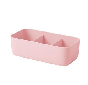 Drawer Box Organizer Organizer cj 3 grid-Pink 