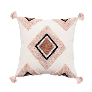 PINK Boho Pillow Cover