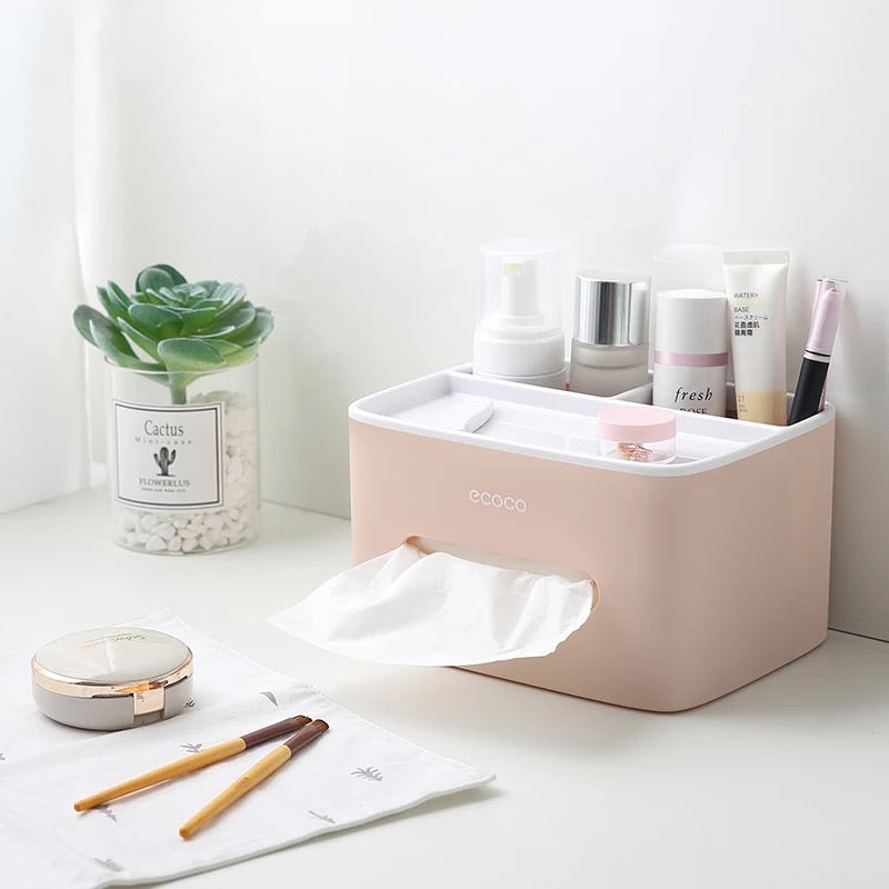 MessFree® Ecoco Tissue Box  インテリア 家具, 卓上 収納, 収納 アイデア