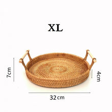Load image into Gallery viewer, Artesia Rattan Tray
