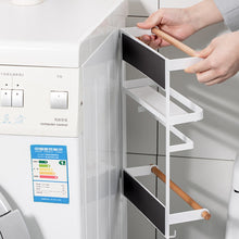 Load image into Gallery viewer, White magnetic rack on a washing machine side
