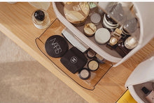 Load image into Gallery viewer, Top view of makeup organizer drawer with compacts
