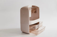 Load image into Gallery viewer, Empty pink maxi makeup organizer
