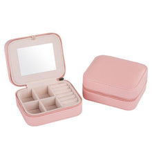 Load image into Gallery viewer, Porta Jewelry Box Organizer cj Pink 4&quot;x3&quot;x2&quot; 
