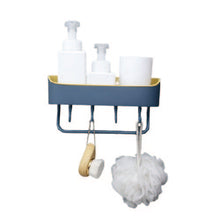Laden Sie das Bild in den Galerie-Viewer, Adhesive shelf holding toiletries and a loofah
