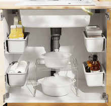 Laden Sie das Bild in den Galerie-Viewer, Sliding bins organizing under the sink
