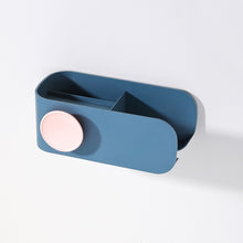 Laden Sie das Bild in den Galerie-Viewer, Aegean blue retro wall hair dryer holder
