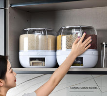 Laden Sie das Bild in den Galerie-Viewer, Grain dispensers on a kitchen shelf
