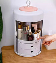 Load image into Gallery viewer, Turning the 360 degree tray of a makeup organizer
